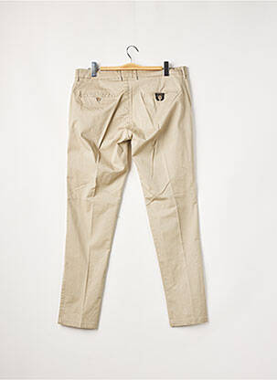 Pantalon chino poches taille normale beige DAN JOHN homme