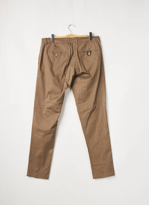 Pantalon chino marron DAN JOHN pour homme