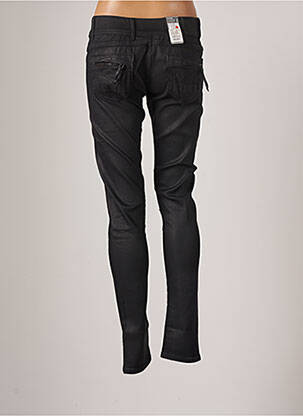 Pantalon droit stretch taille basse noir G STAR femme