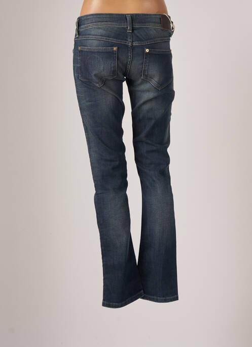 Jeans coupe droite bleu FREESOUL pour femme