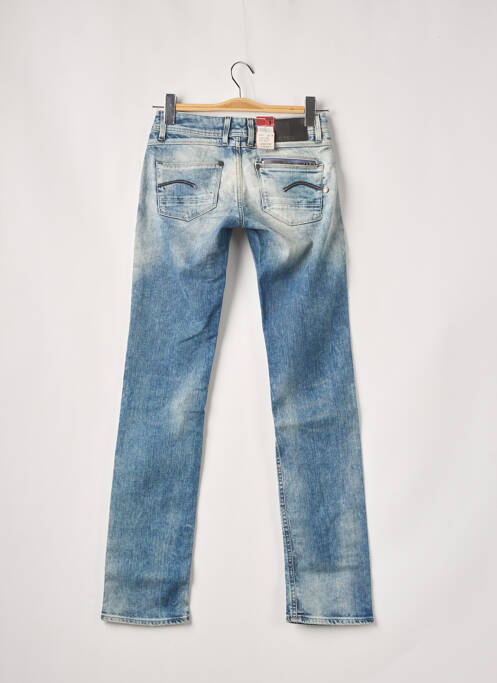 Jeans coupe droite bleu G STAR pour femme