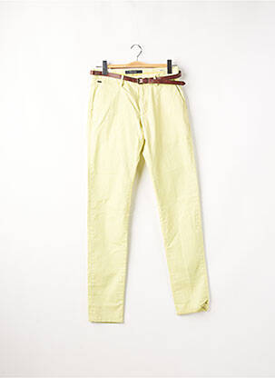 Pantalon chino jaune SCOTCH & SODA pour homme