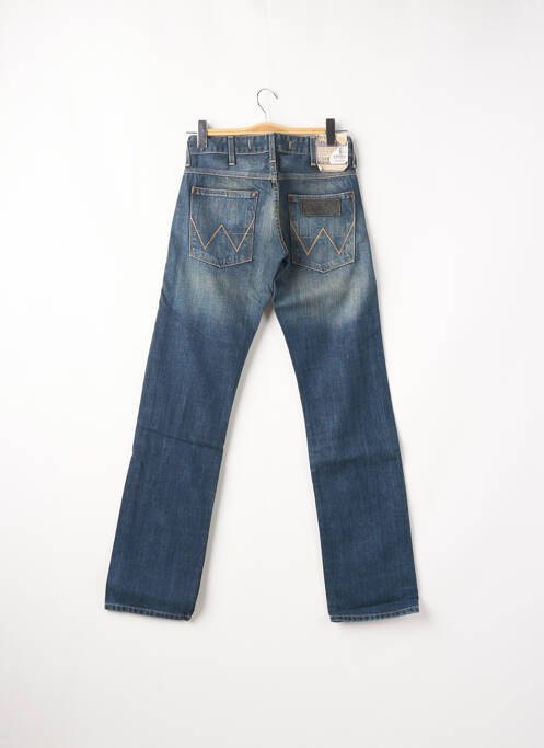 Jeans coupe droite bleu WRANGLER pour homme