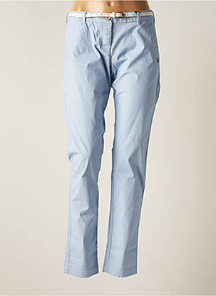 Pantalon chino bleu MAISON SCOTCH pour femme