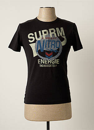 T-shirt noir ENERGIE pour femme