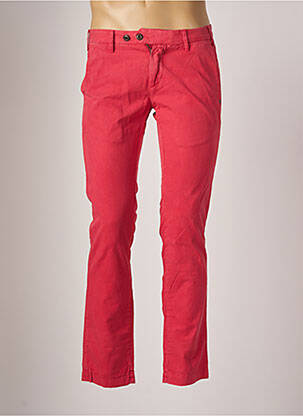 Pantalon chino rouge FREESOUL pour homme