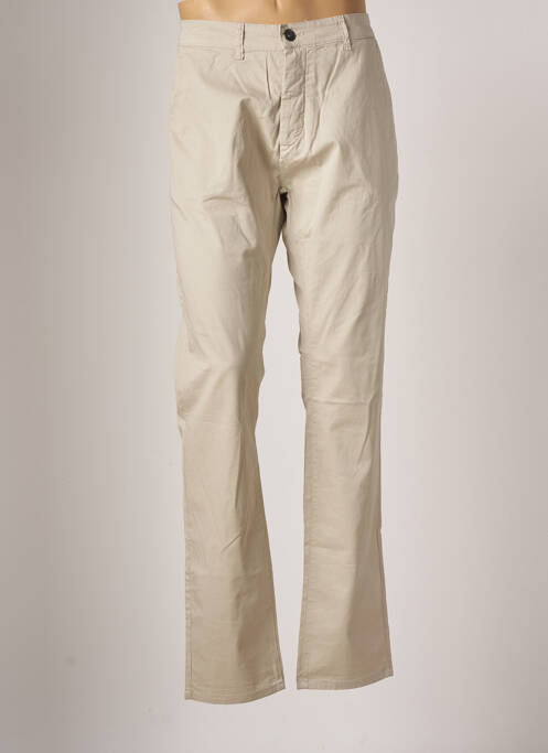 Pantalon chino beige CHEFDEVILLE pour homme