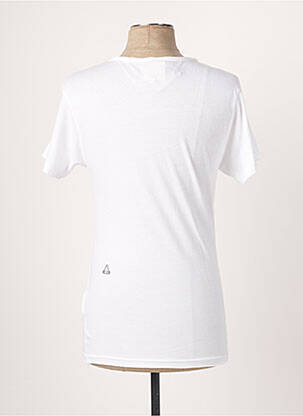 T-shirt coupe cintrée manches courtes blanc ELEVEN PARIS homme