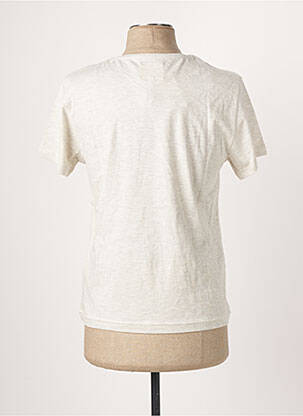 T-shirt tissage chiné manches courtes gris ELEVEN PARIS homme