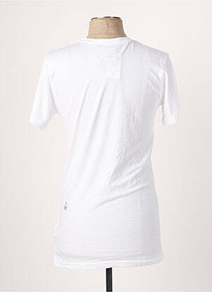 T-shirt coupe cintrée manches courtes blanc ELEVEN PARIS homme