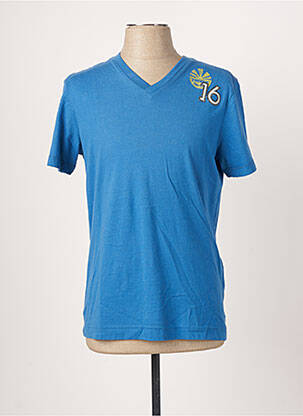 T-shirt coupe cintrée manches courtes bleu ENERGIE homme