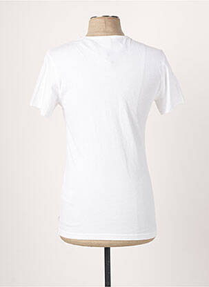 T-shirt coupe cintrée manches courtes blanc JAPAN RAGS homme