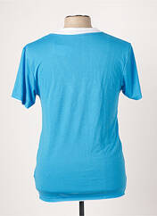 T-shirt bleu ELEVEN COLORS pour homme seconde vue
