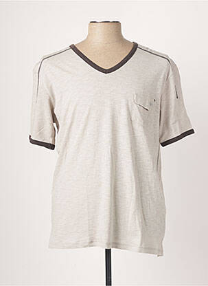T-shirt gris ZLK pour homme