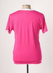 T-shirt rose ELEVEN COLORS pour homme seconde vue