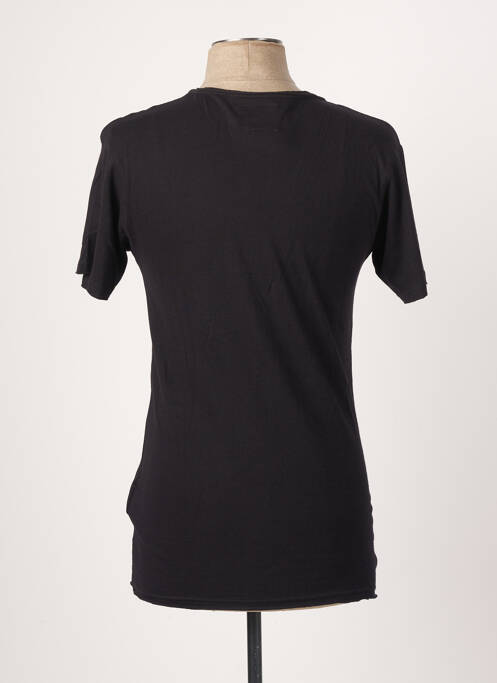 T-shirt noir ELEVEN PARIS pour homme