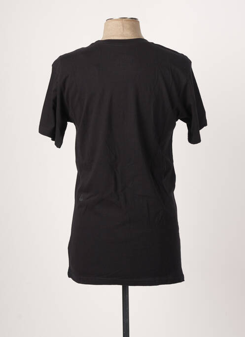 T-shirt noir ELEVEN PARIS pour homme