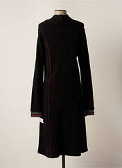 Robe pull noir AVENTURES DES TOILES pour femme seconde vue