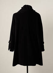 Manteau long noir CHRISTINE LAURE pour femme seconde vue