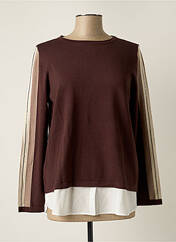 Pull tunique marron BETTY BARCLAY pour femme seconde vue