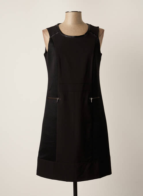 Robe mi-longue noir JULIE GUERLANDE pour femme