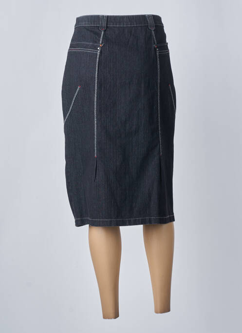 Jupe mi-longue noir CHRISTINE LAURE pour femme