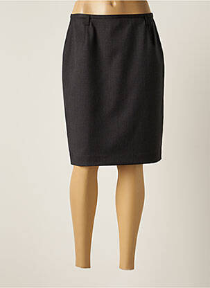Jupe mi-longue taille normale gris GREIFF femme
