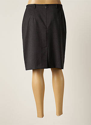 Jupe mi-longue taille normale gris GREIFF femme