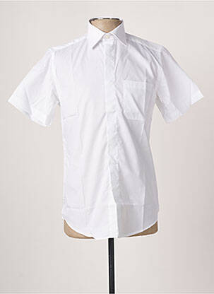Chemise manches courtes blanc ROBUR pour homme