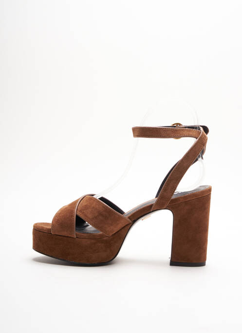 Sandales/Nu pieds marron LOLA CRUZ femme