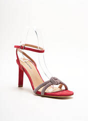 Sandales/Nu pieds rouge LOLA CRUZ pour femme seconde vue