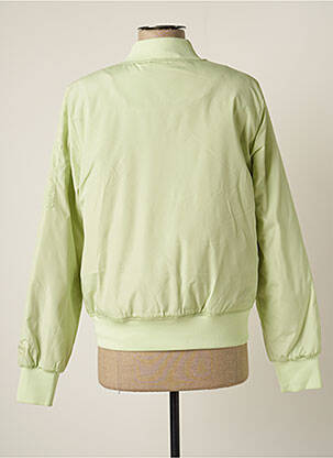 Blouson tissage imperméable vert BROADWAY femme