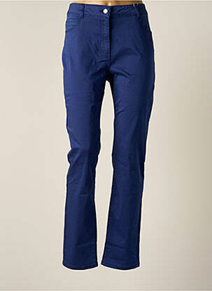 Pantalon slim bleu DIANE LAURY pour femme