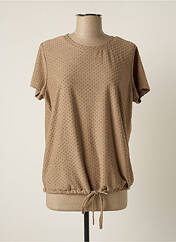 T-shirt marron BROADWAY pour femme seconde vue