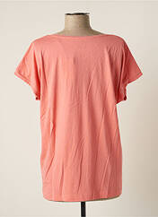 T-shirt orange C'EST BEAU LA VIE pour femme seconde vue