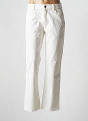 Pantalon droit blanc C'EST BEAU LA VIE pour femme seconde vue