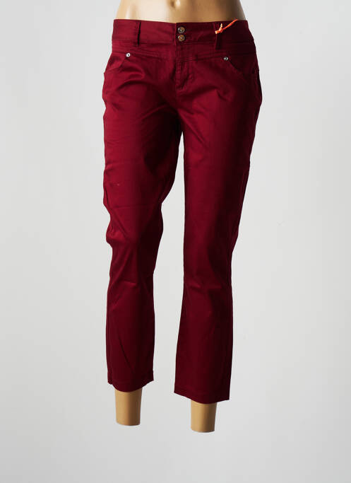 Pantalon 7/8 rouge STREET ONE pour femme