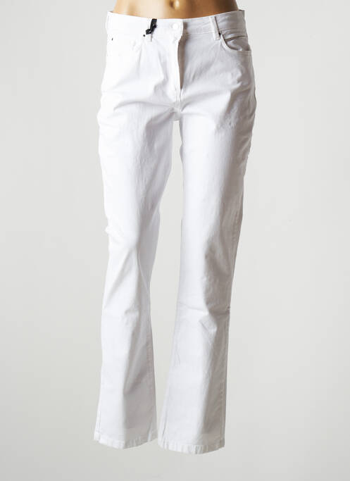 Pantalon droit blanc JULIE GUERLANDE pour femme
