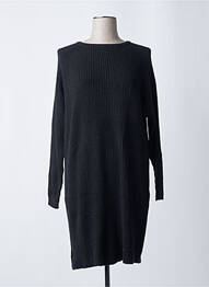 Robe pull coupe cintrée manches longues noir ONLY femme