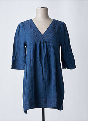 Robe courte bleu ONLY pour femme
