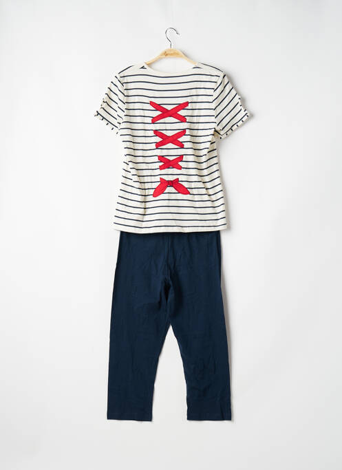 Pyjama bleu ROSE POMME pour femme