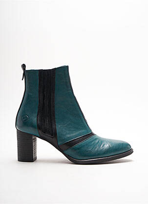 Bottines/Boots bleu CASTA pour femme