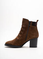 Bottines/Boots marron DANSI pour femme seconde vue