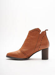 Bottines/Boots orange CASTA pour femme seconde vue