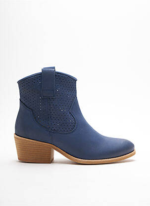 Bottines/Boots bleu URBAN pour femme