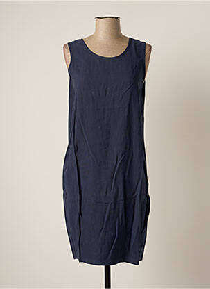 Robe mi-longue sans manche sans manche bleu LE PETIT BAIGNEUR femme