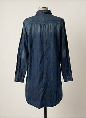 Robe courte manches longues manches longues bleu G STAR femme