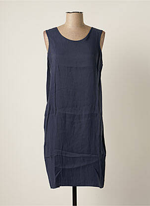 Robe mi-longue sans manche sans manche bleu LE PETIT BAIGNEUR femme