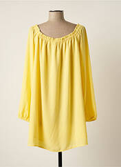 Robe courte jaune GUESS pour femme seconde vue