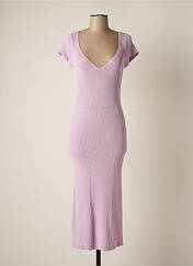 Robe longue violet GUESS pour femme seconde vue